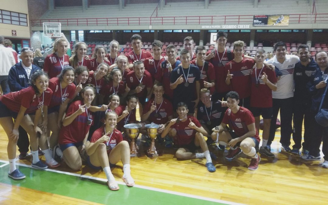 INTER SUB 17: ASV SE CONSAGRÓ EN AMBAS RAMAS