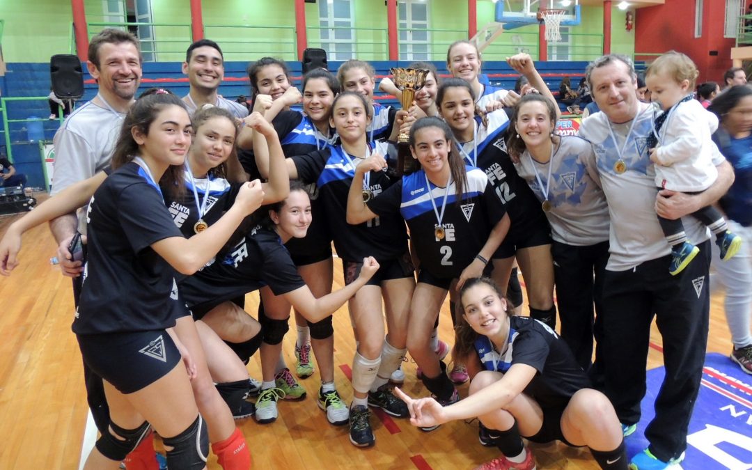 NACIONAL SUB 13: SANTA FE BICAMPEÓN FEMENINO