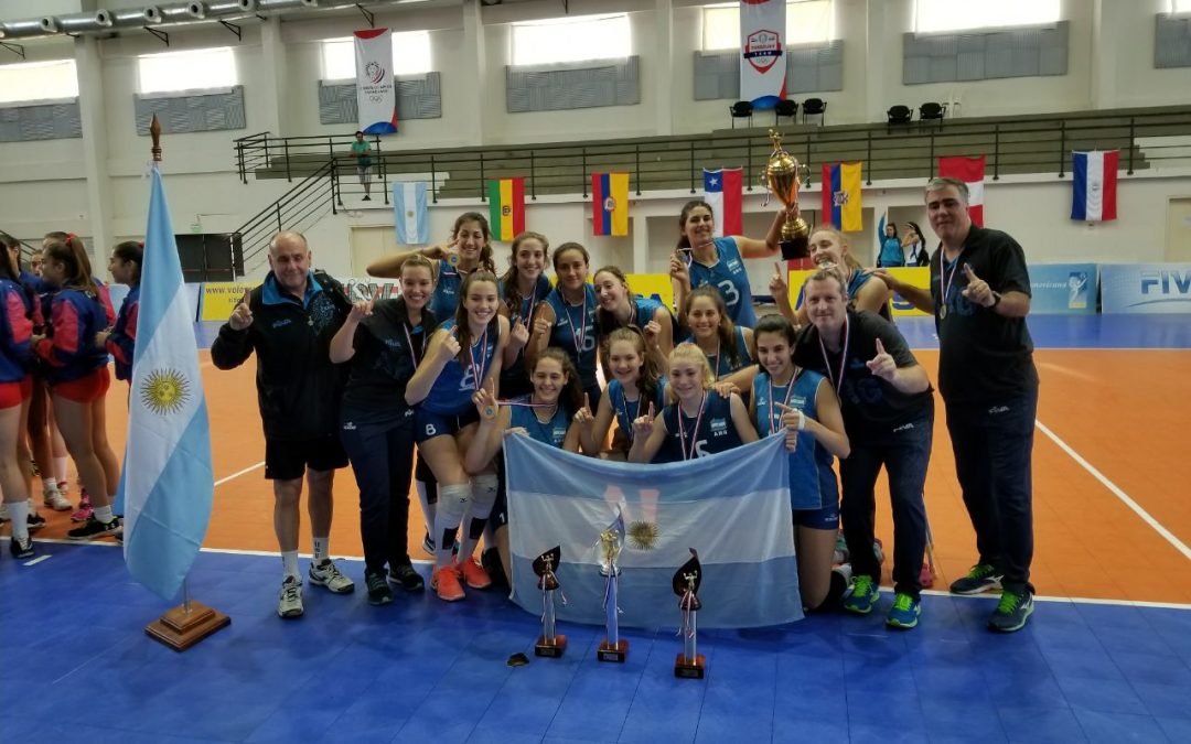 ARGENTINA CAMPEÓN SUDAMERICANO SUB 16 FEMENINO