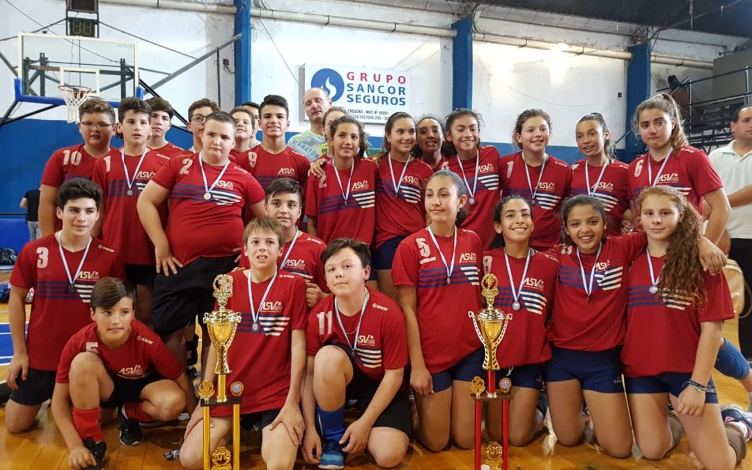 INTER SUB 12: A.S.V. SUBCAMPEÓN EN AMBAS RAMAS